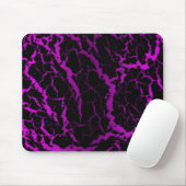 Risse Leerlaufbahn - rosa/Lila Mousepad (Mit Mouse)