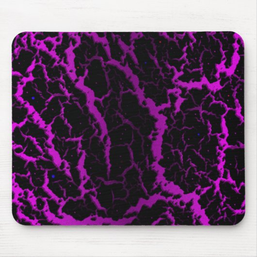Risse Leerlaufbahn - rosa/Lila Mousepad (Vorne)