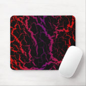 Risse Leerlaufbahn - rot/Lila Mousepad (Mit Mouse)