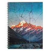 Risse Leinwand | Notebook-Journal Notizblock (Vorderseite)