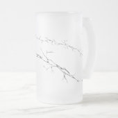 Risse Mattglas Bierglas (VorderseiteRechts)