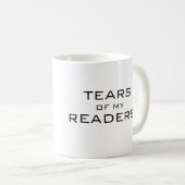 Risse meiner Leser Kaffeetasse (VorderseiteRechts)