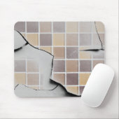 Risse Mosaikfliesen Mousepad (Mit Mouse)