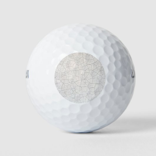 Risse Oberfläche Golfball (Vorderseite)