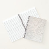 Risse Oberfläche Notizblock (Innenseite)