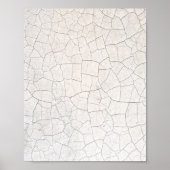 Risse Oberfläche Poster (Vorne)