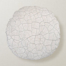 Risse Oberfläche Rundes Kissen