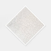 Risse Oberfläche Serviette (Ecke)