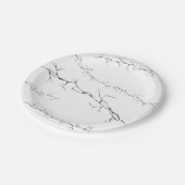 Risse Pappteller (Schrägansicht)