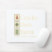 Risse Punkte Bams wenn du Mahjong Mütter Königin d Mousepad (Mit Mouse)