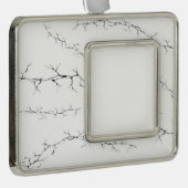Risse Rahmen-Ornament Silber (Rechts)
