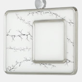 Risse Rahmen-Ornament Silber (Links)