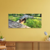 Risse und in Schamlippen Leinwanddruck (Insitu (Wohnzimmer))