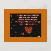 Risse vom Himmel Postkarte (Vorderseite)