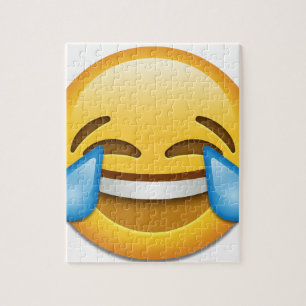 Risse von Freude emoji lustig Puzzle