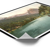 Rissersee, Oberbayern, Deutschland Poster (Ecke)