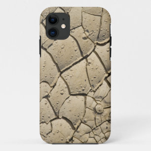 Rissige Schlammbildung auf dem Talboden von 2 Case-Mate iPhone Hülle