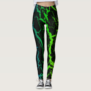 Rissige Space Lava - Regenbogen PBGYO Leggings