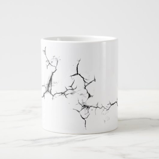 Rissige Tasse (Vorderseite)