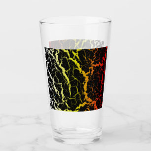 Rissige Weltraumlava - Hitze WYR Glas