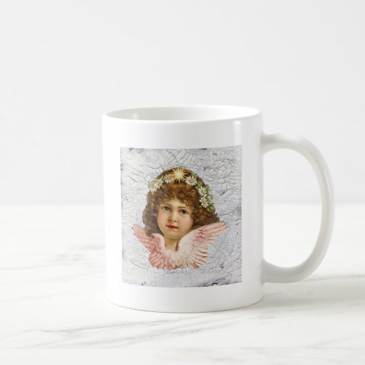 Rissiger Engel Kaffeetasse (Rechts)