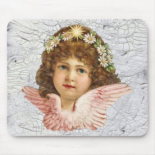 Rissiger Engel Mousepad (Vorne)