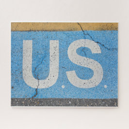 Rissiges U.S.  Puzzle