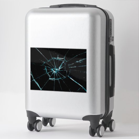 Risswirkung Aufkleber (Koffer)