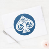 Ristorante La Lanchetta Runder Aufkleber (Umschlag)