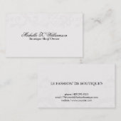 Ristorante La Lanchetta Visitenkarte (Vorne/Hinten)