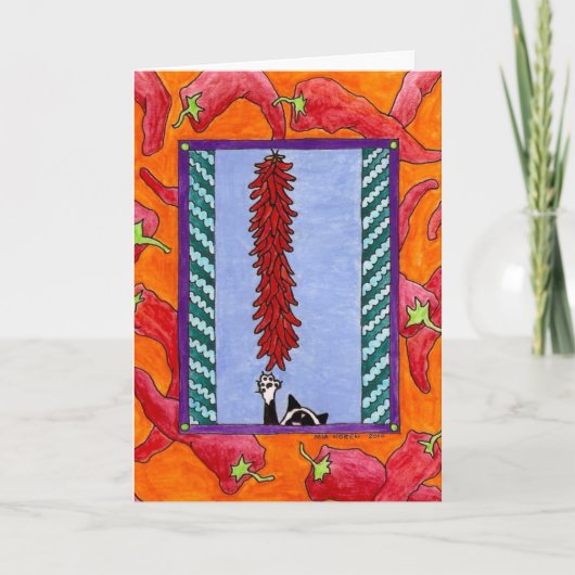 Ristra kitty karte (Vorderseite)