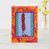 Ristra kitty karte (Gelbe Blume)