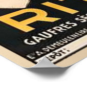 Rita Biscuits Vintage Ad Poster (Ecke)