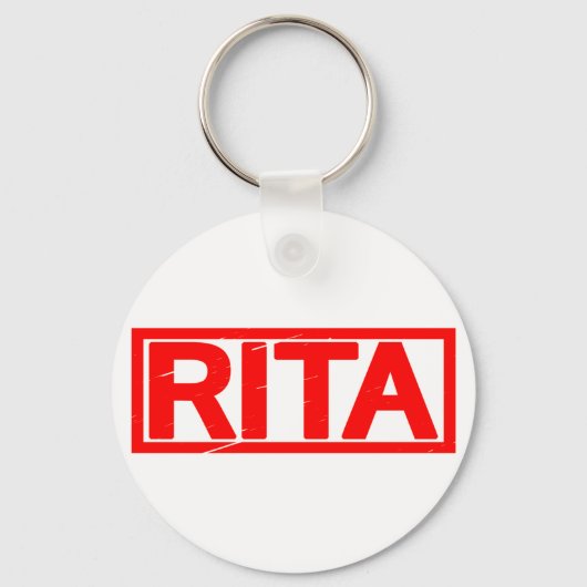 Rita Briefmarke Schlüsselanhänger (Vorderseite)