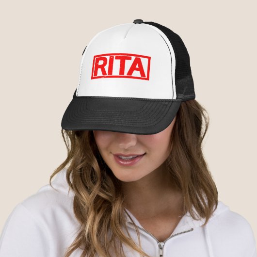 Rita Briefmarke Truckerkappe (Beispiel)