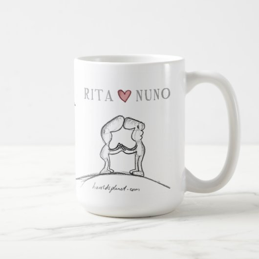 RITA-Herz NUNO Kaffeetasse (Rechts)