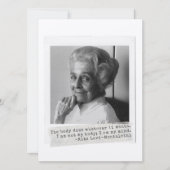 Rita Levi-Montalcini Zitat Frauen in der Wissensch (Vorderseite)