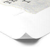 Rita Levi-Montalcini Zitat Frauen in der Wissensch Poster (Ecke)