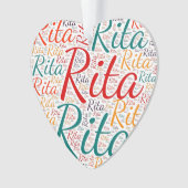 Rita Ornament (Vorderseite)