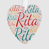 Rita Ornament (Vorderseite)