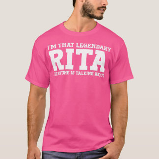 Rita Persönlicher Name Girl Funny Rita T-Shirt