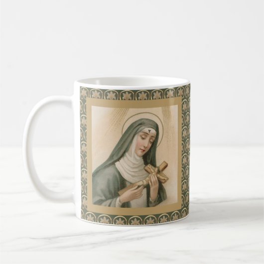 Rita von Cascia (M 015) Kaffeetasse (Links)