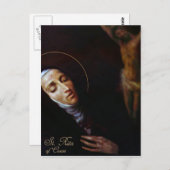 Rita von Cascia Postkarte (Vorne/Hinten)