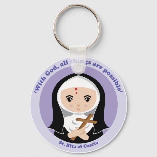 Rita von Cascia Schlüsselanhänger (Vorderseite)