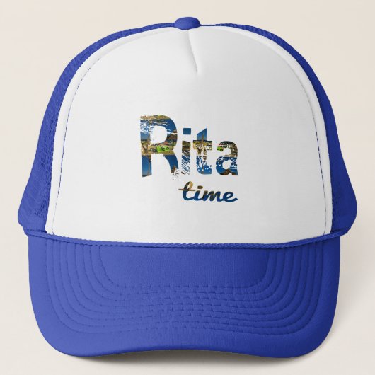 Rita Zeit Truckerkappe (Vorderseite)