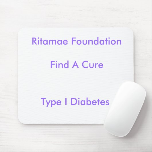 Ritamae FoundationFind eine Heilung, Art I Mousepad (Mit Mouse)