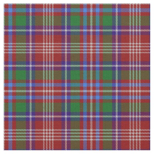 Ritchie Tartan-Druck Stoff (Nahaufnahme)
