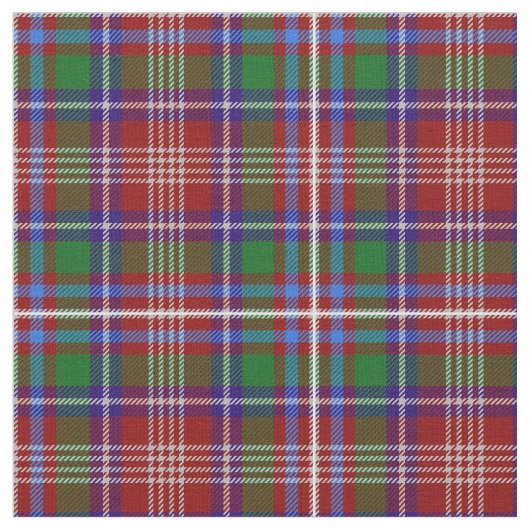 Ritchie Tartan-Druck Stoff (Nahaufnahme)