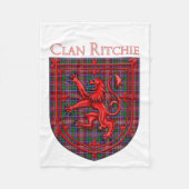 Ritchie Tartan Fleecedecke (Vorderseite)