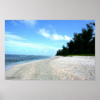 Ritidian Beach - Guam Poster